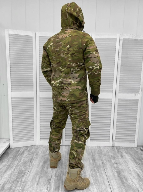 Тактична тепла зимова військова форма комплект костюм Accord Tactical (Куртка + Штани), Камуфляж: Мультикам, Розмір: M - зображення 2