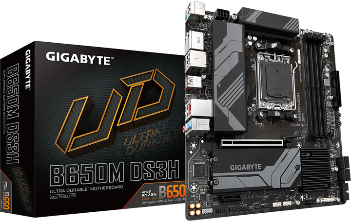 Материнская плата Gigabyte B650M DS3H (sAM5, AMD B650, PCI-Ex16) - изображение 5