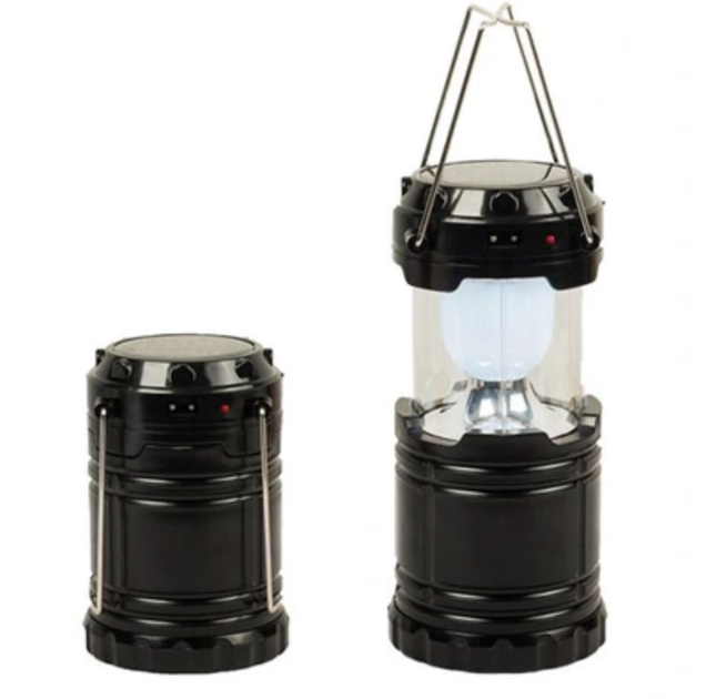 Аккумуляторный ФОНАРЬ-ЛАМПА 2в1 ORION светодиодный LED кемпинг НА СОЛНЕЧНОЙ БАТАРЕЕ OR-5800T BLACK - изображение 7