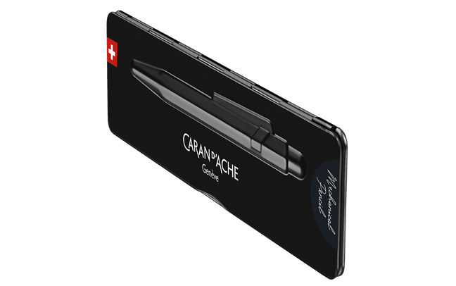 Механічний олівець Caran d'Ache 844 0,7 мм Black Code + бокс - Фото 5 Механічний олівець Caran d'Ache 844 0,7 мм Black Code + бокс - зображення 5