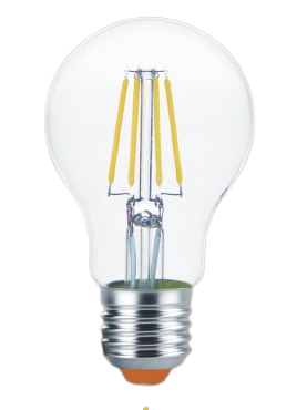 Світлодіодна лампа EGE LED Filament Edison(Філамент едісон) 6W А60 4000К Е27 - Фото 2 Світлодіодна лампа EGE LED Filament Edison(Філамент едісон) 6W А60 4000К Е27 - зображення 2