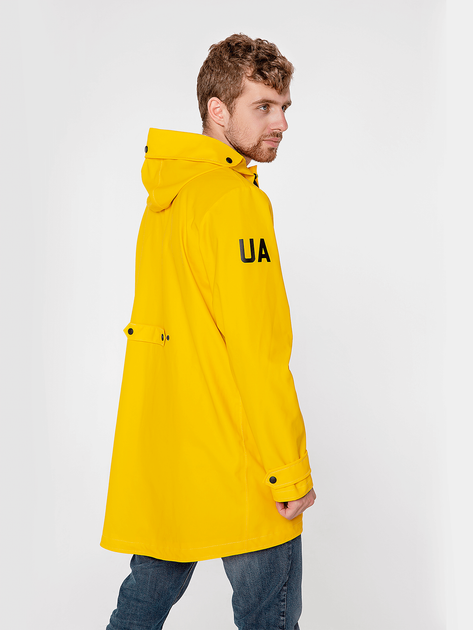 чоловічий дощовик - FROM LVIV WITH RAIN - жовтий, XL - изображение 3