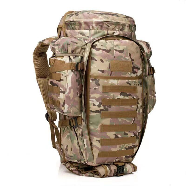 Тактический рюкзак на 70л с отделением для оружия BPT8-70 мультикам - изображение 1