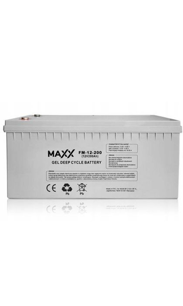 Аккумулятор гелевый Maxx12-ФМ-200 12v 200Ач (Белый) АКБ – фото, отзывы ...