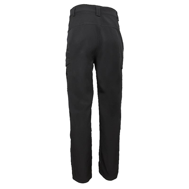 Тактичні штани Lesko для B001 XL Black теплі осінньо-зимові на флісі для спецслужб - зображення 2