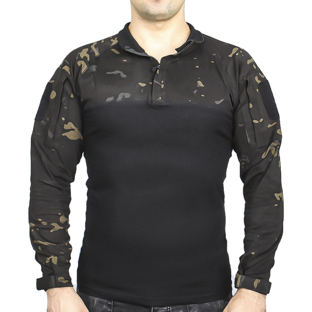 Рубашка убокс Pave Hawk PLY-11 Camouflage Black L мужская демисезонная - изображение 1
