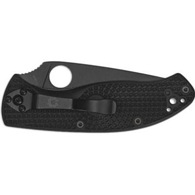 Нож Spyderco Tenacious FRN Black Blade (C122PBBK) - изображение 2