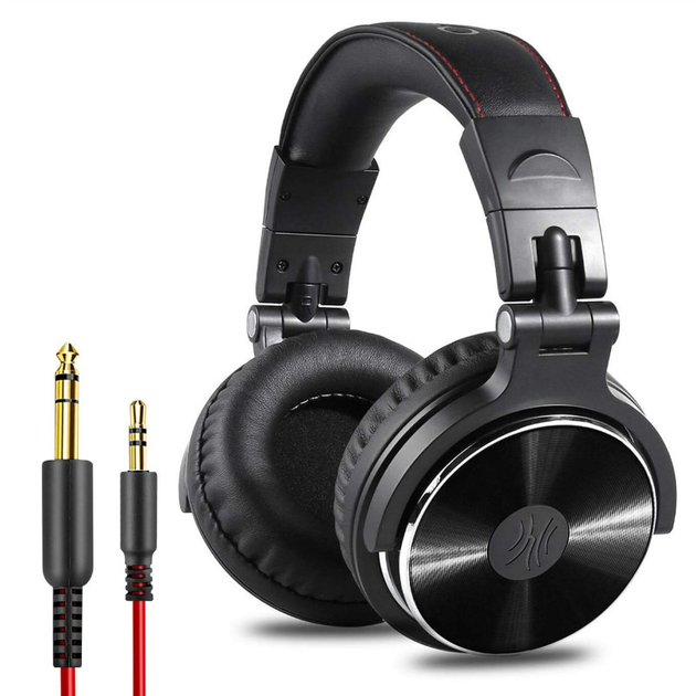 Наушники(с проводом) Oneodio Pro 10 без микрофона black купить в ...