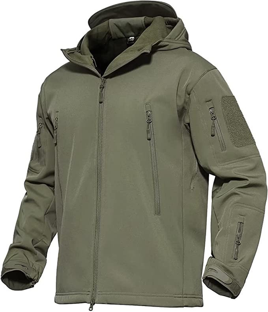 Куртка тактическая Tactical Pro непромокаемая мужская Soft Shell XXXL Олива (352154424) - изображение 1