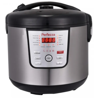 Мультиварка Perfezza PMC-013, Black/Silver - Фото 1 Мультиварка Perfezza PMC-013, Black/Silver - изображение 1