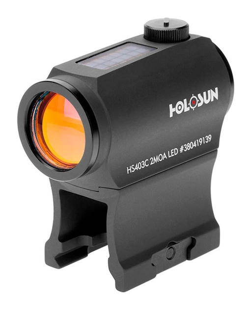 Коліматорний приціл Holosun HS403C 2MOA Red Dot Sight - зображення 1