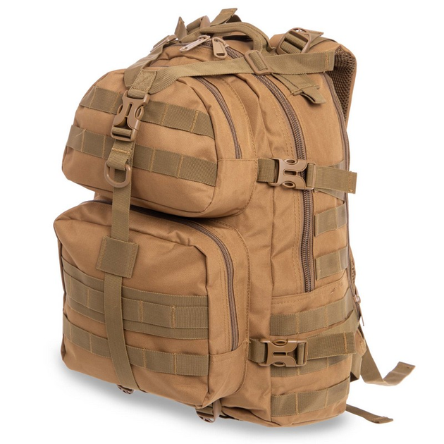 Штурмовой рюкзак тактический 25 л SILVER KNIGHT хаки TY-046 - изображение 2