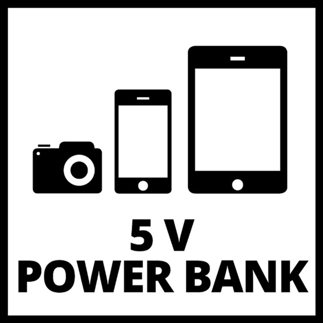 Пуско-зарядний пристрій Einhell CE-JS 8/1, з функцією PowerBank 8000 мАг (4006825626339) - Фото 8 Пуско-зарядний пристрій Einhell CE-JS 8/1, з функцією PowerBank 8000 мАг (4006825626339) - зображення 8