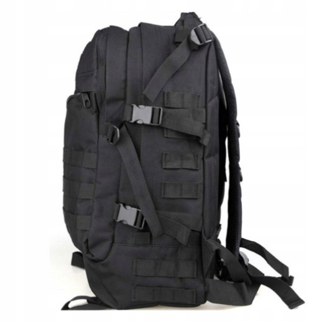 Рюкзак военный тактический 45 л Kristrade KR090 Черный - изображение 2