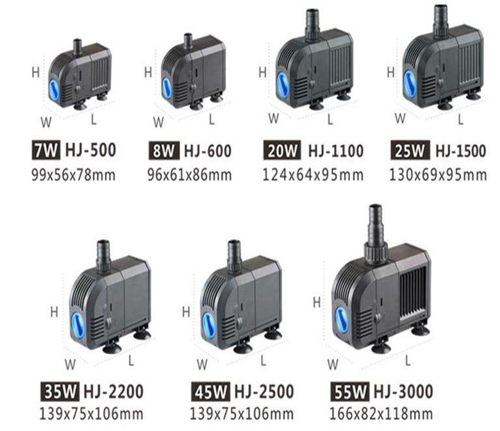 Помпа-насос SunSun HJ-4500, 80W, 5000 л/ч - изображение 3