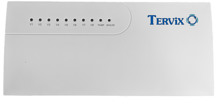 Центр коммутации на 8 контуров водяного теплого пола Tervix Pro Line С8 ...