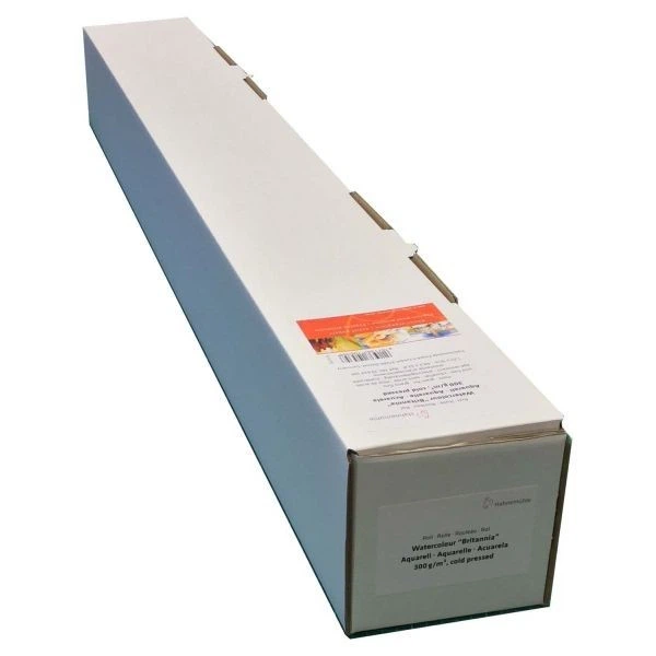 Бумага акварельная Hahnemuhle Britannia 300 г/м2 CP, 1,25 x 10 м, рулон фото, отзывы