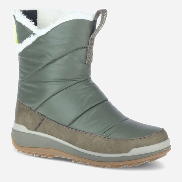 Жіночі дутики Merrell Snowcreew Sport Mid J003720 42 (8.5US) 27.5 см Зелені (194917573266) (955555900736396) - Уцінка - зображення 2