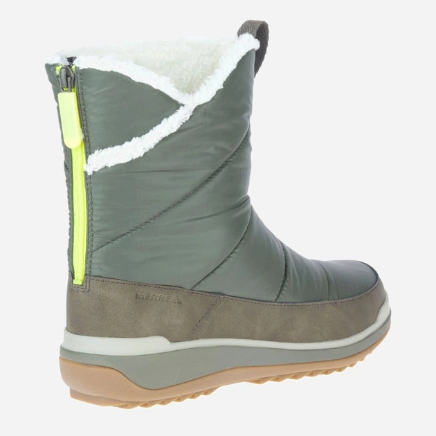 Жіночі дутики Merrell Snowcreew Sport Mid J003720 42 (8.5US) 27.5 см Зелені (194917573266) (955555900736396) - Уцінка - зображення 6
