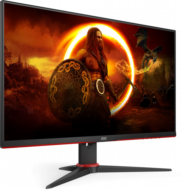 Монітор 24" AOC 24G2SPAE/BK -- IPS FullHD / 165Hz / 1ms MPRT / DCI-P3 87% / HDR / G-Sync Compatible / Adaptive Sync / FreeSync Premium / Frame Counter / Low Input Lag / Speakers 2W - зображення 4