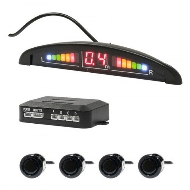 Парковочная система на 4 датчика PREMIUM PARKING SENSOR парктроник на 4 ...