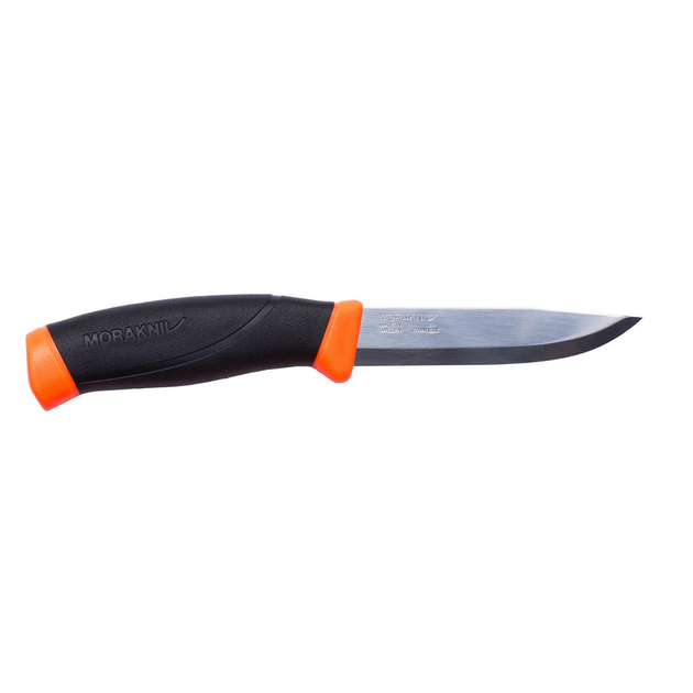 Нож туристический, рыболовный с чехлом Morakniv 11824 Companion F Orange нержавеющая сталь Sandvik 12C27, 218 мм - изображение 2