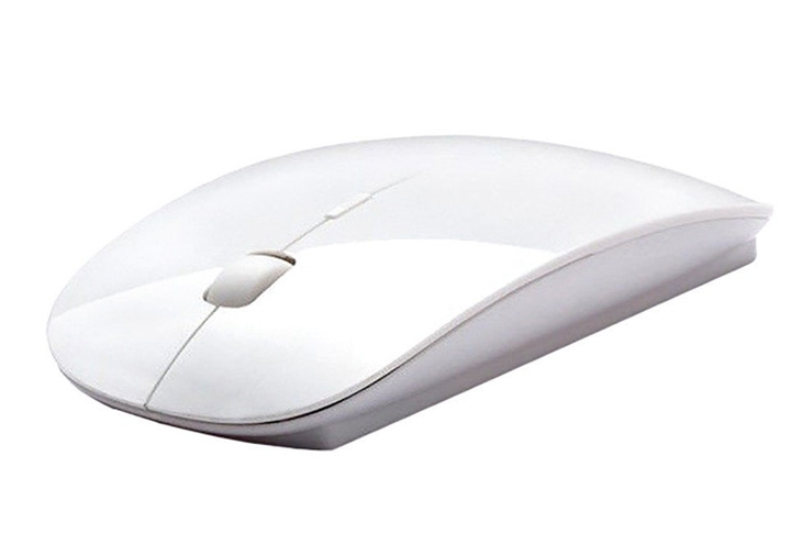 Мышь компьютерная беспроводная тонкая Wireless Mouse G 132 2.4GHz white ...