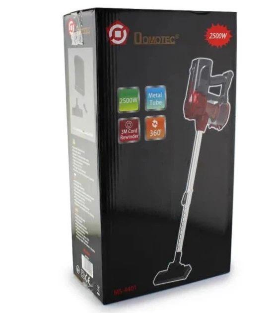 Пылесос ручной Domotec MS-4401 2500W красный - изображение 3