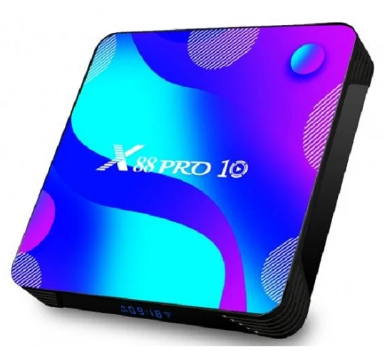 TV приставка Rockchip X88 Pro 10 2GB RAM 16GB ROM blue/purple - зображення 6