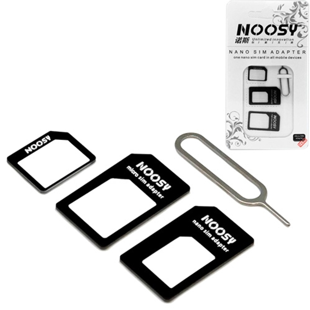 Адаптер Nano Sim + Micro Sim + Mini Sim 4-in-1 купить в Минске