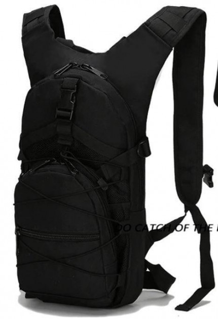 Рюкзак тактичний велосипедний TacticBag B10, 15 л - чорний - зображення 2