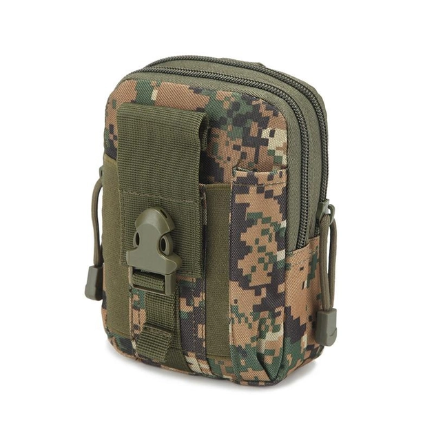 Сумка тактическая на пояс органайзер Tactical Bag A50 камуфляж - изображение 1