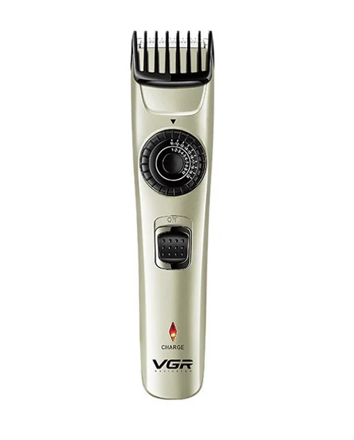 Машинка для стрижки волос VGR V-031 7990 аккумуляторная серебристо-черный - изображение 1