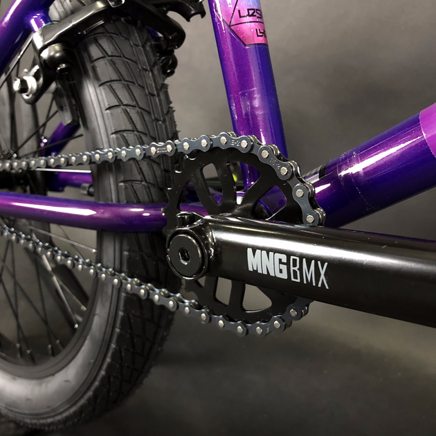 Велосипед BMX Mongoose Legion L40 20", 2021, фиолетовый - изображение 7