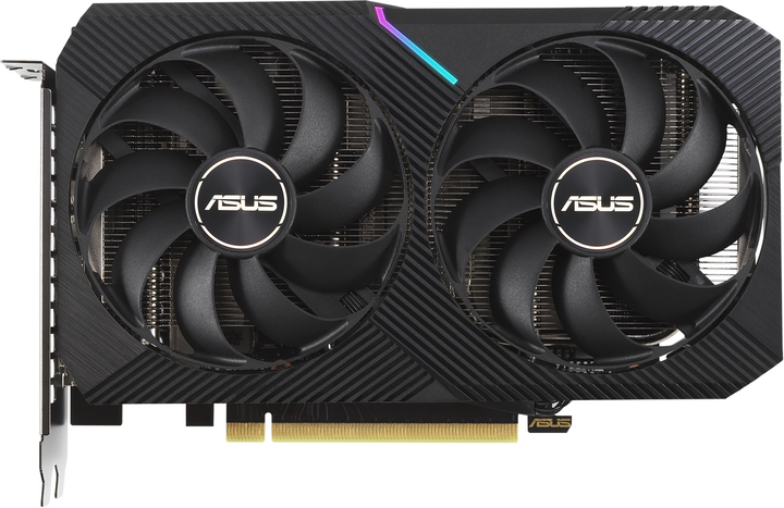 Видеокарта Asus PCI-Ex GeForce RTX 3060 Dual 8GB GDDR6 (128bit) (1807/15000) (1 x HDMI, 3 x DisplayPort) (DUAL-RTX3060-8G) - изображение 1