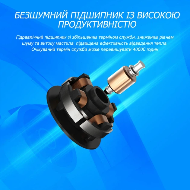 Вентилятор для блоків живлення Zezzio ZF-P120 2 Pin 120 мм – фото