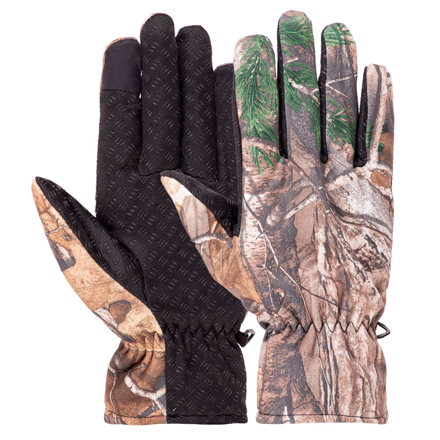 Тактичні рукавички теплі, багатоцільові рукавички, для полювання та риболовлі рукавички спінінгіста Розмір L BC-9229 - зображення 1