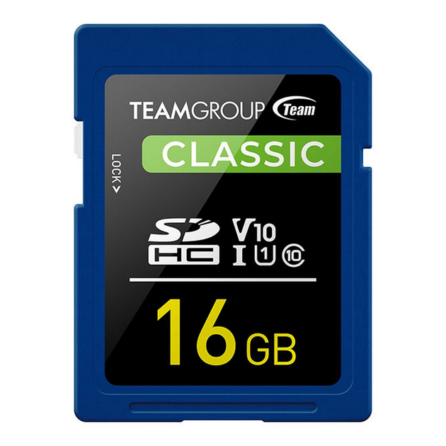 Карта памяти Team SDHC 16GB UHS-I Class 10 Classic (TSDHC16GIV1001 ...
