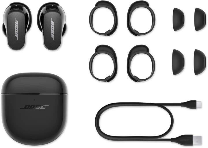 Słuchawki Bose QuietComfort Earbuds II Triple 870730-0010 Triple Black (17817838320) - obraz 10