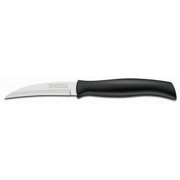 Нож Tramontina ATHUS 76 мм шкуросъемный черный - изображение 1
