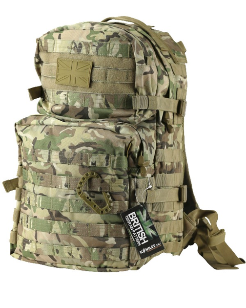 Рюкзак тактичний KOMBAT UK Medium Assault Pack, 40л мультікам - изображение 1