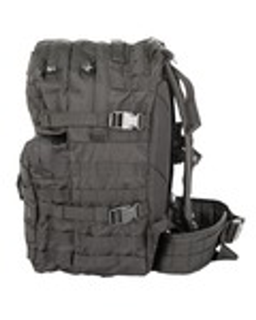 Рюкзак тактичний KOMBAT UK Medium Assault Pack, чорний 40л - зображення 2