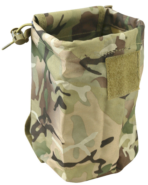 Підсумок для віпрацьованих магазинів KOMBAT UK Folding Ammo Dump Pouch, мультікам 20x11x12 - изображение 2