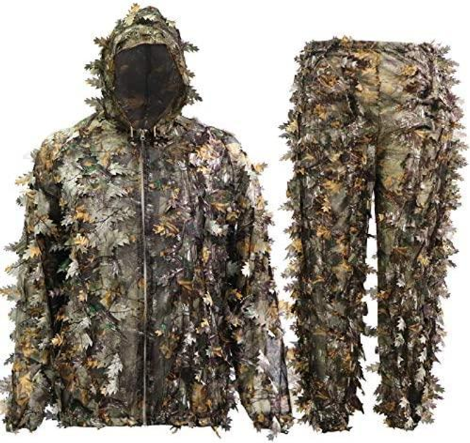 Маскувальний костюм кікімора, маскування для полювання осінь Снайперський костюм - зображення 1
