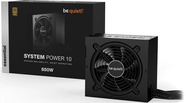 be quiet! Moc systemu 10 850 W (BN330) - obraz 3