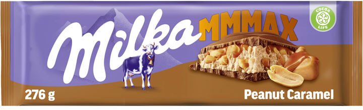 Шоколад Milka з арахісом і карамеллю 276 г (7622202041983) – купити в ...