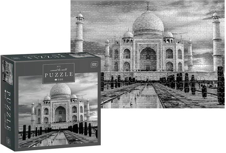 Пазли тришарові Interdruk Around the World 1 33 х 46 см 500 шт (5902277326072) - зображення 4