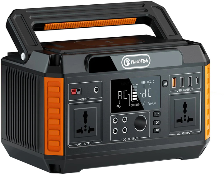 Зарядная станция Flashfish P60 / 500 Вт / 520 Вт⋅ч / Li-ion (FFP60 ...