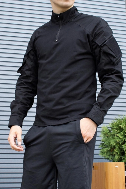Рубашка Mamakazala тактическая Убакс черная L Черный (8039509) - изображение 2