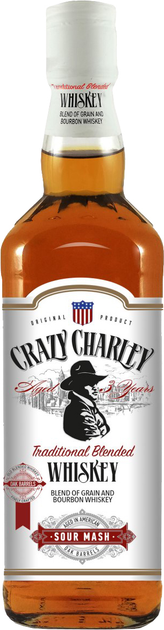 Виски блендовый Crazy Charley белый 0.5 л 40% (8006063901980) – фото ...